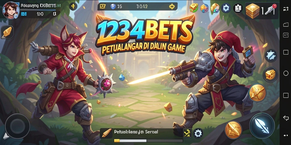 Tampilan gameplay seru dari 1234BETS yang memikat.