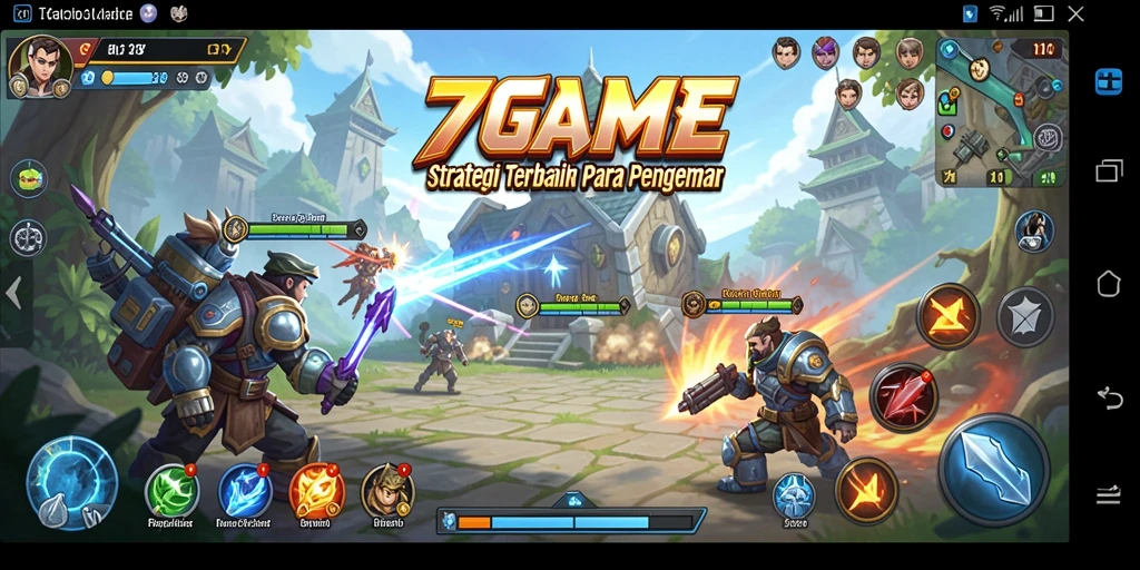 Gameplay 7GAME yang menarik dengan strategi mendalam.