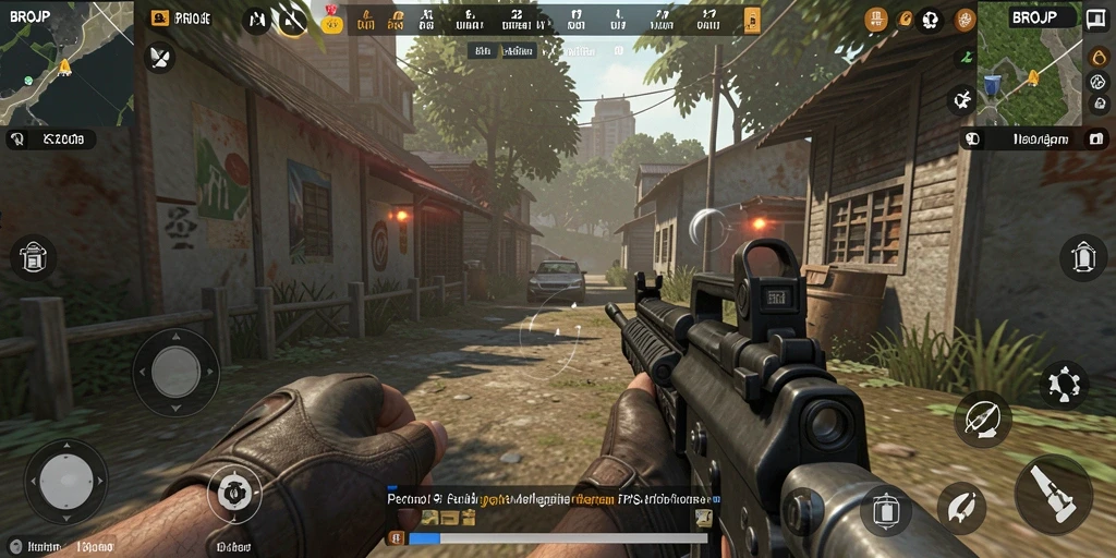 Tampilan gameplay seru dari BROJP dengan pertempuran intens.