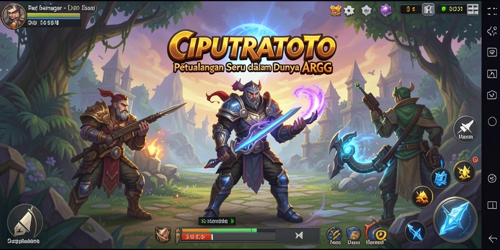 Gameplay seru dan menantang dalam CIPUTRATOTO.