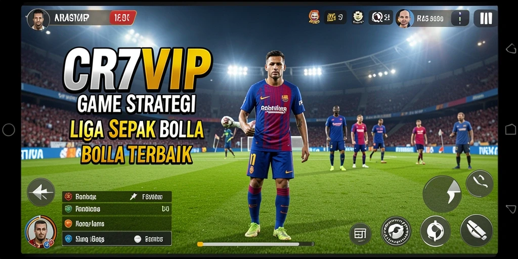 Tampilan gameplay menarik dari CR7VIP dengan grafis berkualitas tinggi.