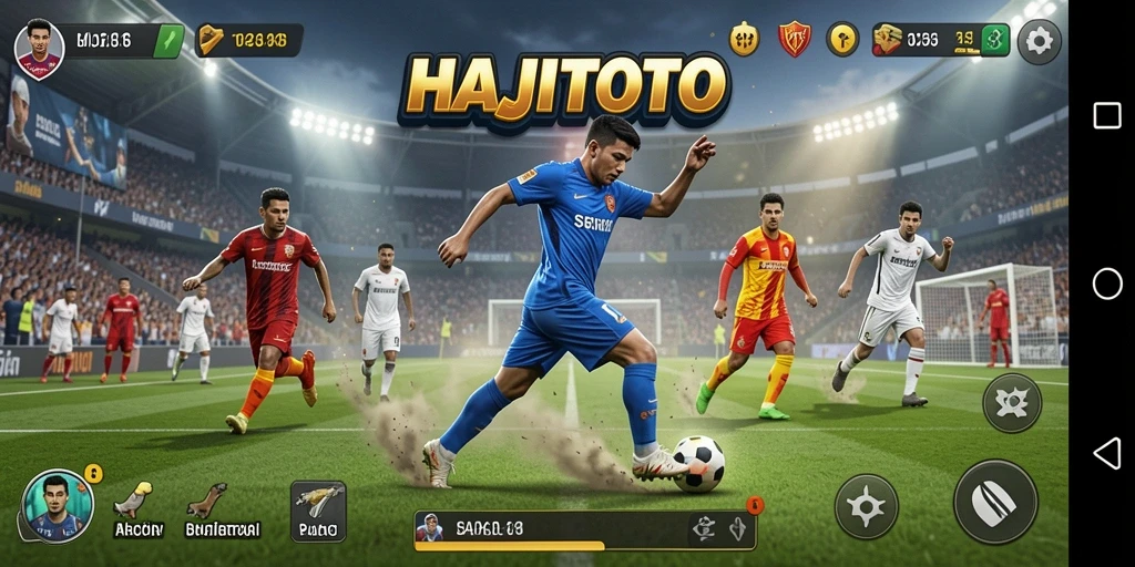 Tampilan gameplay HAJITOTO yang seru dan mendebarkan.