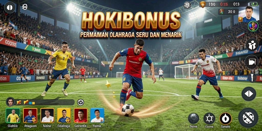 Tampilan gameplay HOKIBONUS yang menegangkan dan seru.