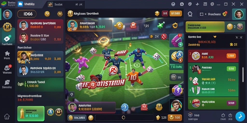 Tampilan menarik dari gameplay ID66 yang seru dan interaktif.