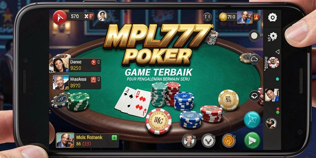Tangkapan layar gameplay MPL777 yang seru dan mendebarkan saat bermain poker.