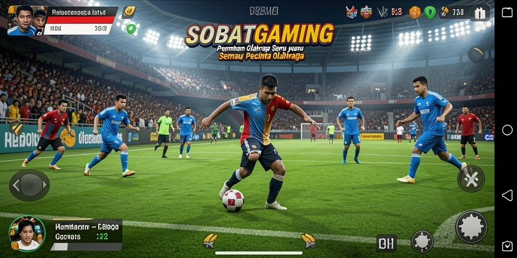 Gameplay menarik dari SOBATGAMING dengan aksi olahraga seru.