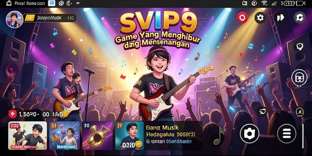 Tampilan menarik dari gameplay SVIP9 yang penuh warna.
